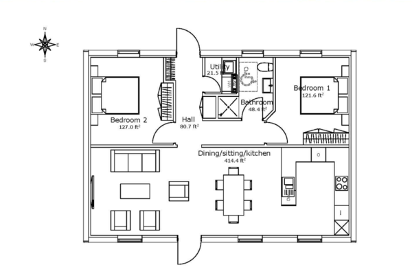 B081-35-SHL floor Plan