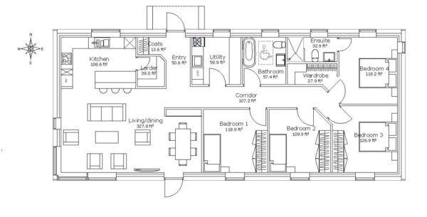 B135-35-SHL floor Plans