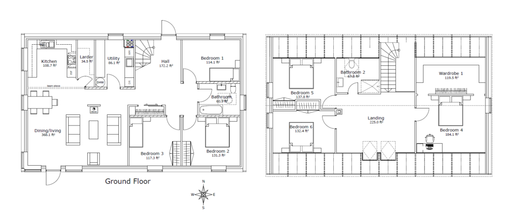 N125-40-SHL Floor Plan