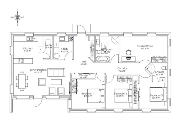 Nordica 156-35-shi floor plan