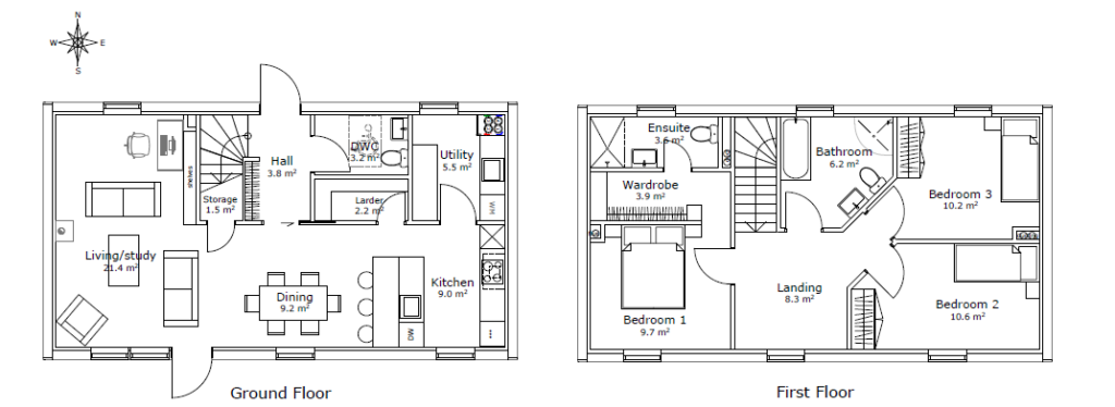 Utklippan 123-35-shi floor plan